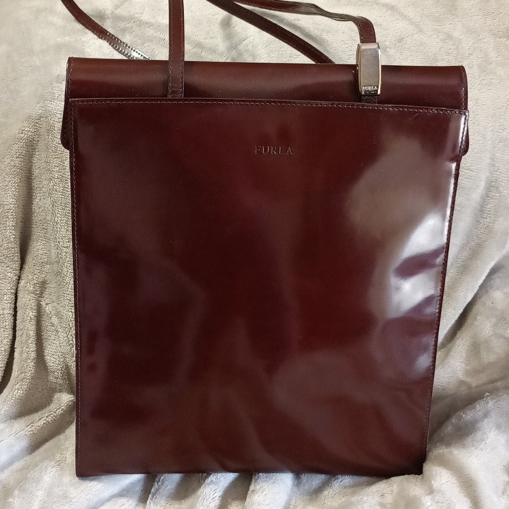 Furla Dark Brown shoulder Purse